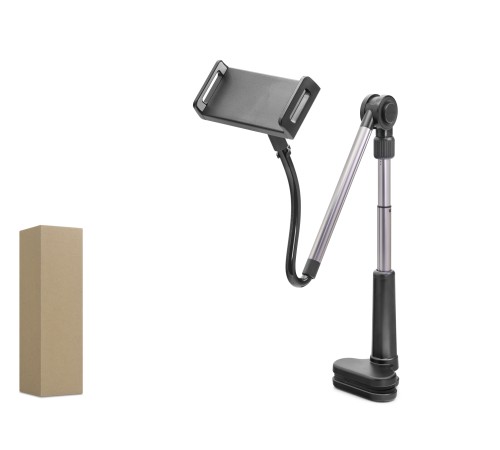 Teleskopi̇k Mafsalli Masa Kenari Telefon Ve Tablet Standi - Siyah ND1053