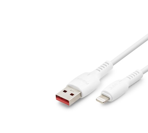 Usb Lightning Şarj Ve Data Kablosu 3.4A 20W 1 M - Beyaz ND1153