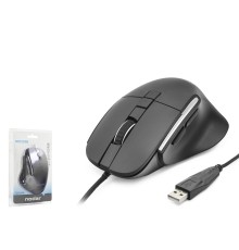 7D Ergonomi̇k Kablolu Ofi̇s Mouse 3600 Dpi - Siyah ND1209B