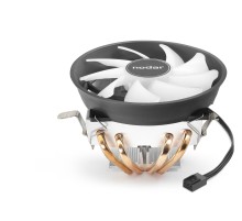 Cpu İşlemci Soğutucu 300 Serisi 4 Bakır Borulu - Siyah Beyaz ND2600