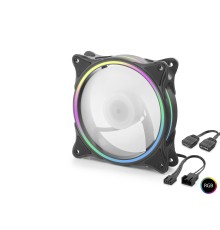 Kasa Fanı Argb 12 Cm - Siyah ND2658