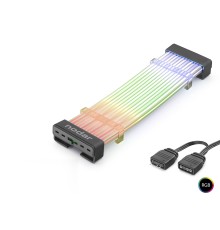 Silikon Işıklı Bükülebilir Argb Light Board 24 Pin - Siyah ND2801