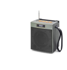 Bluetooth Fm Radyo Tws Usb Tf Aux Solar Şarjli Taşinabilir Kamp Hoparlör NS661S