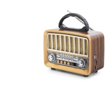 Bluetooth Nostaljik Hoparlör Fm 18 X 8.4 X 13.8 Cm NS6651BT