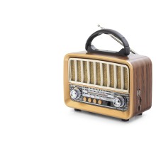 Bluetooth Nostaljik Hoparlör Fm 18 X 8.4 X 13.8 Cm NS6651BT