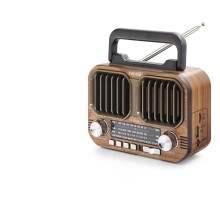 Bluetooth Nostaljik Hoparlör Fm 16.5 X 6.9 X 11.9 Cm NS7117BT