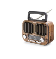 Bluetooth Nostaljik Hoparlör Fm 16.5 X 6.9 X 11.9 Cm NS7117BT