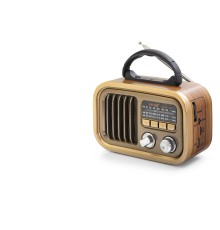 Bluetooth Nostaljik Hoparlör Fm 18.4 X 8.9 X 13.4 Cm NS7771BT