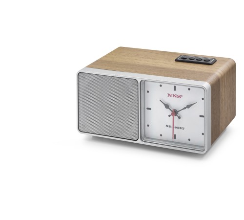 Bluetooth Nostaljik Hoparlör Fm Retro Saatli 195 X 135 X 103 Cm NS805BT