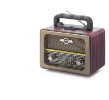 Bluetooth Nostaljik Hoparlör Fm 23.5 X 12 X 19 Cm NS8073BT