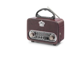 Bluetooth Nostaljik Hoparlör Fm 18 X 9.6 X 13.8 Cm NS8092BT