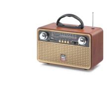 Bluetooth Nostaljik Hoparlör Fm 22.5 X 11.4 X 15.5 Cm NS8096BT