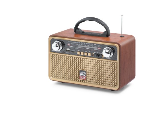 Bluetooth Nostaljik Hoparlör Fm 22.5 X 11.4 X 15.5 Cm NS8096BT