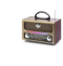 Bluetooth Nostaljik Hoparlör Fm 23 X 12.4 X 16.3 Cm NS8188BT