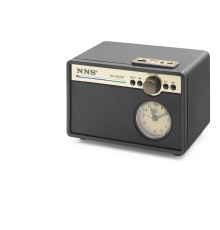 Bluetooth Nostaljik Hoparlör Fm Retro Saatli 187 X 137 X 130 Cm NS882BT