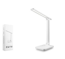 Usb Şarjlı Masa Lambası - Beyaz Q11