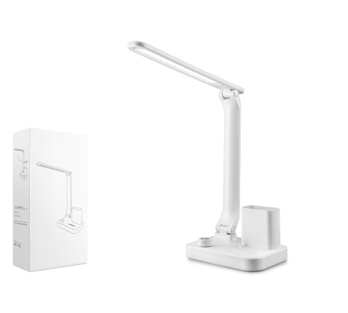 Usb Şarjlı Masa Lambası - Beyaz Q21-2