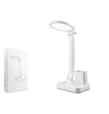 Usb Şarjlı Masa Lambası - Beyaz Q22-1