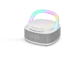 Mini Bluetooth Hoparlör Fm Rgb - Beyaz S301