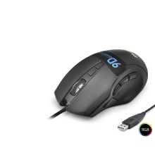 X10 Gaming Mouse 12800 Dpi 9 Tuş Makro 1000 Hz Rgb - Siyah