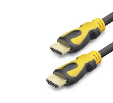 Hdmi Kablo 14+1 Od 7.0 Mm 12.9 M - Siyah Sarı XY6005