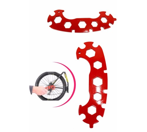 Edoni Bisiklet Anahtarı - 12 li, 6-17 mm arası Edoni Bisiklet Anahtarı - 12 li, 6-17 mm arası