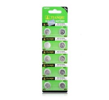 TIANQIU AG10 LR1130/389 Alkalin 10'lu Düğme Pil
