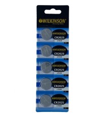 Wilkinson 2025 3v Lityum Düğme Pil 5'li Paket
