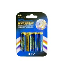 Wilkinson Aa Lr6 Am-3 4'lü 1.5 V Süper Alkalin Kalem Pil