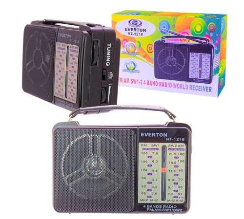 FM-AM-SW Dünya Radyo RT-1218 FM-AM-SW Dünya Radyo RT-1218