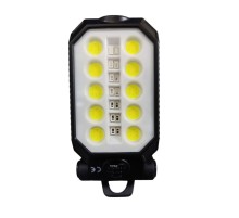 USB Şarjlı Çalışma Kamp Işıldak Lamba Katlanır Mıklatıslı Ayak 2525