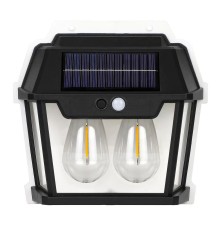 Solar Hareket Sensörlü Bahçe Aydınlatması Siyah GS895