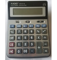 Kadio Kd-6118 12 Haneli Büyük Boy Hesap Makinesi