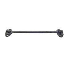 Antika Tarz Dekoratif Pirinç Maymuncuk Çengeli - 20cm, Oksit