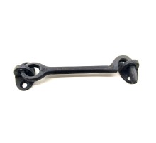 Antika Tarz Dekoratif Pirinç Maymuncuk Çengeli - 13cm, Oksit