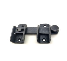 Antika Tarz Dekoratif Pirinç Kapı Mandalı - 57x115 mm, Oksit