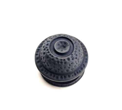 Antika Tarz Dekoratif Pirinç Gözlü Kapı Tokmağı - 78mm Çap, Oksit Antika Tarz Dekoratif Pirinç Gözlü Kapı Tokmağı - 78mm Çap, Oksit