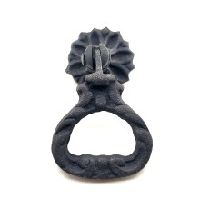 Antika Tarz Dekoratif Pirinç Kalp Sarkaç Mobilya Kulbu - 25 mm, Oksit