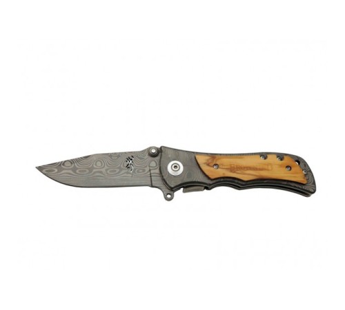 Browning 2-32 Damascus Çakı 20 cm Manuel