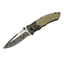 Browning 8-1 Damascus Kamp Çakı 20cm - Manuel