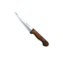 Çetintaş Bursa Kurban ve Kasap Bıçağı No:0, 12 cm, Ahşap Gül Sap