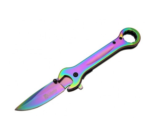 8000A Anahtar Görünümlü Renkli Kamp Çakı 19 cm - Otomatik, Metal Sap 8000A Anahtar Görünümlü Renkli Kamp Çakı 19 cm - Otomatik, Metal Sap
