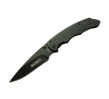 CRKT CR 7040 Siyah Kamp Çakı Metal 22 cm - Metal Saplı, Otomatik, Kılıflı, Kutulu