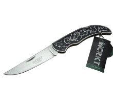 CRKT F817 Kamp Çakı 21 cm - Metal İşlemeli Sap, Manuel