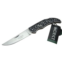 CRKT F817 Kamp Çakı 21 cm - Metal İşlemeli Sap, Manuel