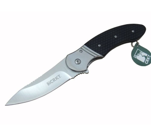 CRKT Hotenanny K 300 KXP Kamp Çakı 23 cm - Kaymaz Sap, Otomatik, Kılıflı CRKT Hotenanny K 300 KXP Kamp Çakı 23 cm - Kaymaz Sap, Otomatik, Kılıflı