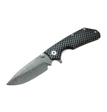 Damascus DMS 2 16 Gri Kamp Çakı 21cm- Yarı Otomatik, Metal Sap
