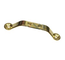Dekoratif Zamak Kulp Dıştan - 64mm, Sarı, 100 Adet