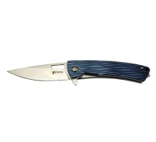 Dpx Gear Aculus F004 BL Mavi  Kurtarma / Kamp Çakı 18cm - Yarı Otomatik, Cam Kırma Aparatlı, Kutulu