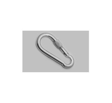Vidalı Karabina, Kanca, Çengel 10mm - 2 Adet